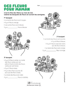 Des fleurs pour maman