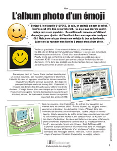 L’album photo d’un émoji