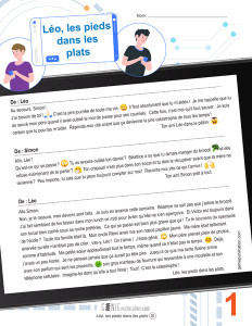 Léo, les pieds dans les plats