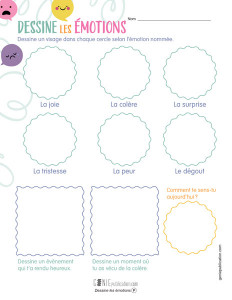 Dessine les émotions