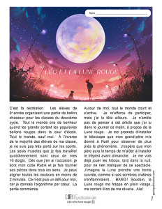 Léo et la Lune rouge