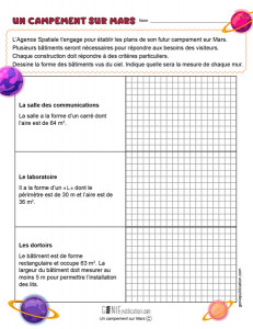 Un campement sur Mars