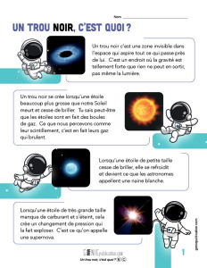 Un trou noir, c’est quoi ?