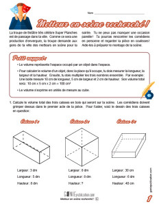 Metteur en scène recherché !
