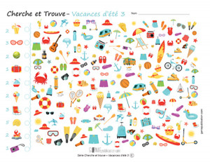 Cherche et trouve – Vacances d'été 3