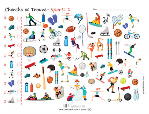 Cherche et trouve – Sports 1