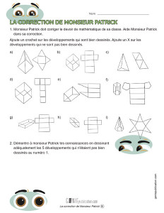 La correction de Monsieur Patrick