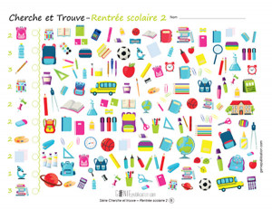 Cherche et trouve – Rentrée 2