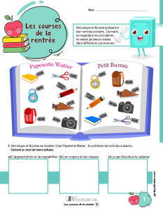 Les courses de la rentrée