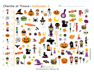 Cherche et trouve – Halloween 1