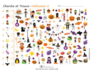 Cherche et trouve – Halloween 2