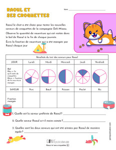 Raoul et ses croquettes