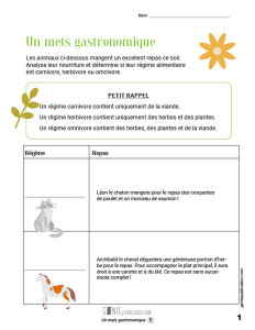 Un mets gastronomique