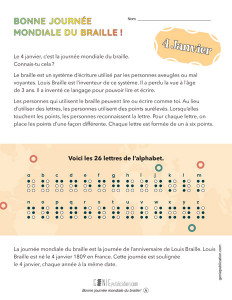 Bonne journée mondiale du braille !