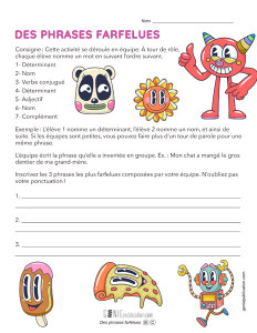 Des phrases farfelues