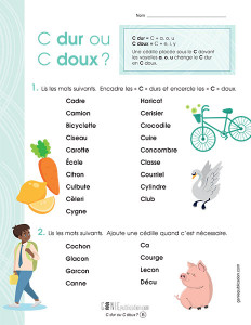 « C » dur ou « c » doux ?