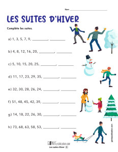 Les suites d’hiver