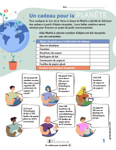Un cadeau pour la planète