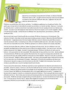 Le fouilleur de poubelles