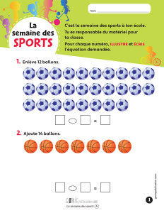 La semaine des sports