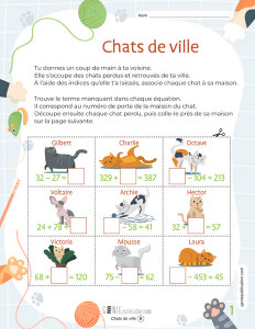 Chats de ville
