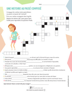 Une histoire au passé composé