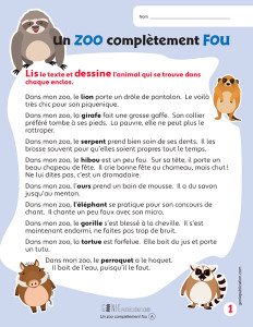 Un zoo complètement fou