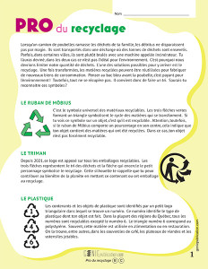Pro du recyclage