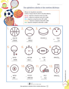 Des opérations colorées et des nombres décimaux