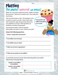 Muffins – The perfect breakfast or snack!