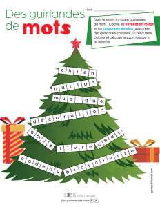 Des guirlandes de mots