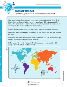 La mappemonde