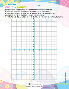 Le dessin caché de Pâques