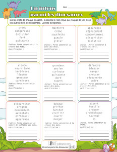 Un intrus parmi les dinosaures