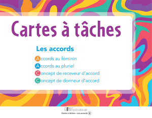 Cartes à tâches - Accords