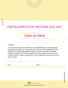 L’instauration d’un uniforme scolaire