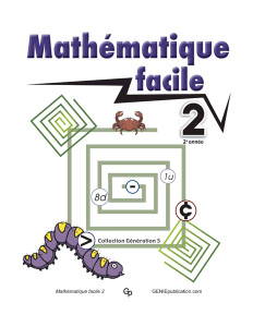 Mathématique facile 2