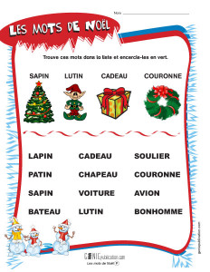 Les mots de Noël