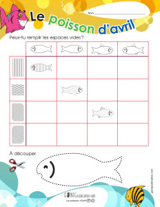 Le poisson d'avril – 2