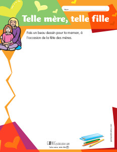 Telle mère, telle fille – Préscolaire