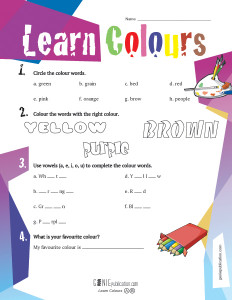 Learn Colours