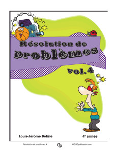 Résolution de problèmes 4