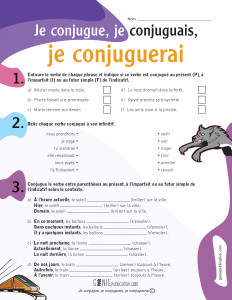 Je conjugue, je conjuguais, je conjuguerai