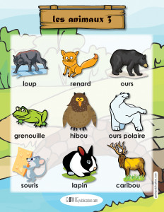Les animaux – 3