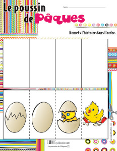 Le poussin de Pâques