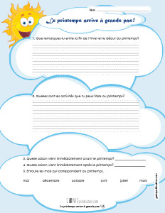 Le printemps arrive à grands pas !