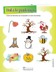 Voilà le printemps