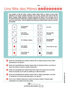 Une fête des Mères aléatoire