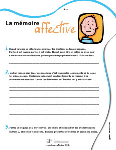 La mémoire affective