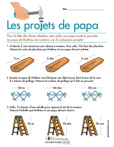 Les projets de papa
